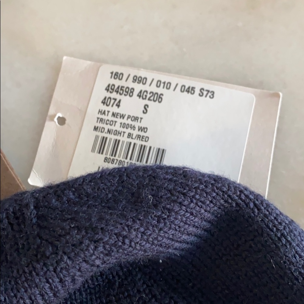 Gucci Web Stripe New Port Tricot Beanie Hat - Picture 4 of 5